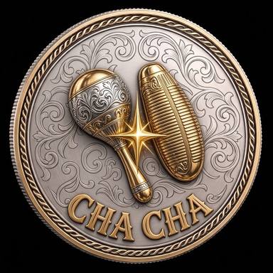 Cha Cha challenge coin