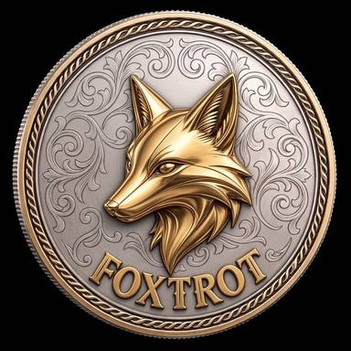 Foxtrot challenge coin