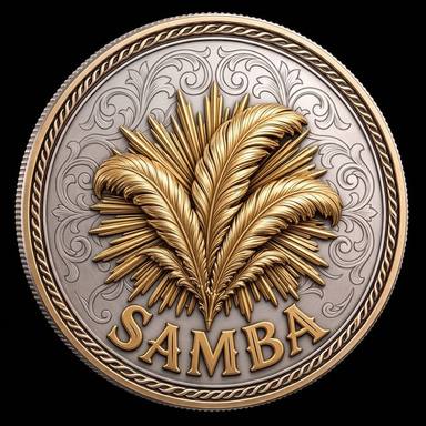 Samba challenge coin